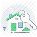 House Key Dream Home Homeownership Aspirations 아이콘
