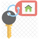 Key House Keychain Icon