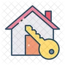 House Key Property Key House Icon