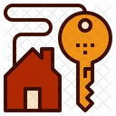 House Key Chain Icon