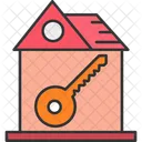 House Key Real Estate Security Icon
