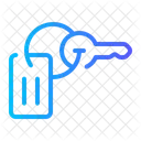 House Key Room Key Hotel Service Icon