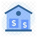 House Loan Bank Icon