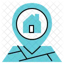 House Location Map Icon