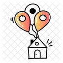 House Location Home Pin Real Estate Icon