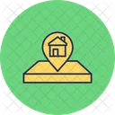 House location pin  Icon