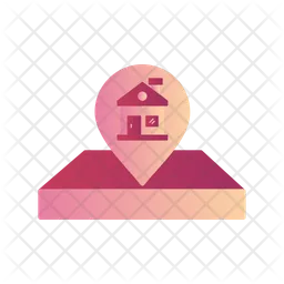 House location pin  Icon