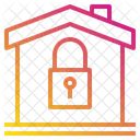 Key Lock House Icon