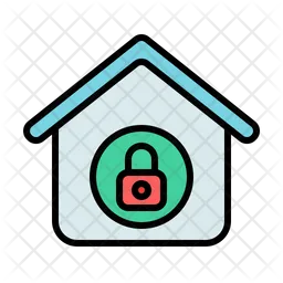 House Lock  Icon