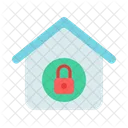 House Lock Wfh Icon