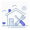 House Maintenance Efficient Solutions Professional Services Symbol
