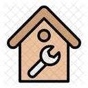 House Maintenance Home Building Icon