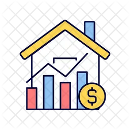 House market prices  Icon