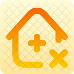 House-medical-xmark  Icon