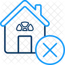 House Not Available Abandoned House Icon