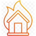 House On Fire Flame Fire Icon