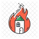 House on fire  Icône