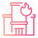 House on fire  Icon