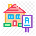 House Rent Building Icon