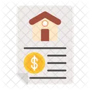 Property Payment Mortgage House House Loan Icon