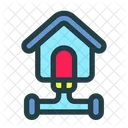 House Pipes Pipeline Icon