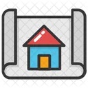 Map Plan House Icon