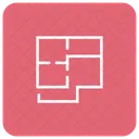 House Map Design Icon