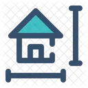 House Plan Measurement Plan Icon