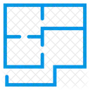 House Map Design Icon