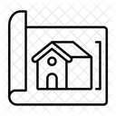 Blueprint Architecture Construction Icon