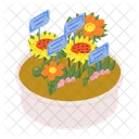 Nature Pot Flower Icon