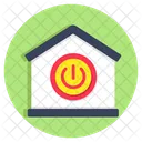 House Poweroff House Turnoff House Switchoff Icon