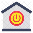 House Poweroff House Turnoff House Switchoff Icon