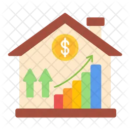 House Price Increase  Icon