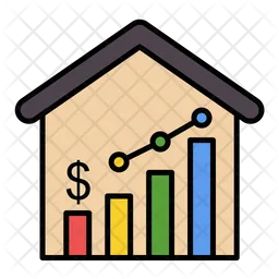 House Price Increase  Icon