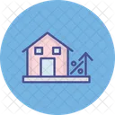 House Project Percentage Value Icon