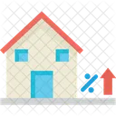 House Project Percentage Value Icon