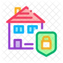 House Protection Building Icon