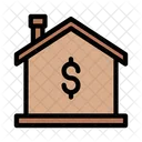 House Rate Dollar House Icon