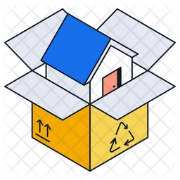 House Recycling  Icon