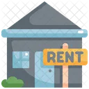 House Rent Real Icon