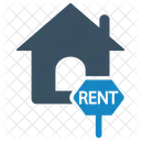 House Rent Rent Sign Icon