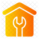 House Repair Construction And Tools Wrench Icon