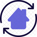 House Repeat  Symbol