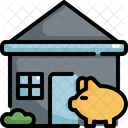 House Piggy Bank Icon