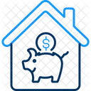 House Saving Asset Credit Icon