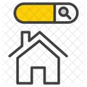 Real Estate House Property Search Icon
