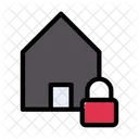 House Safety Lock Icon
