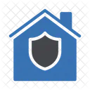House Security Shield Icon