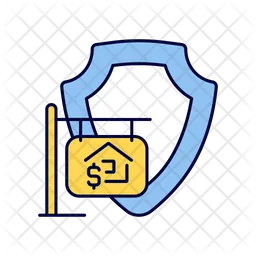 House selling insurance  Icon